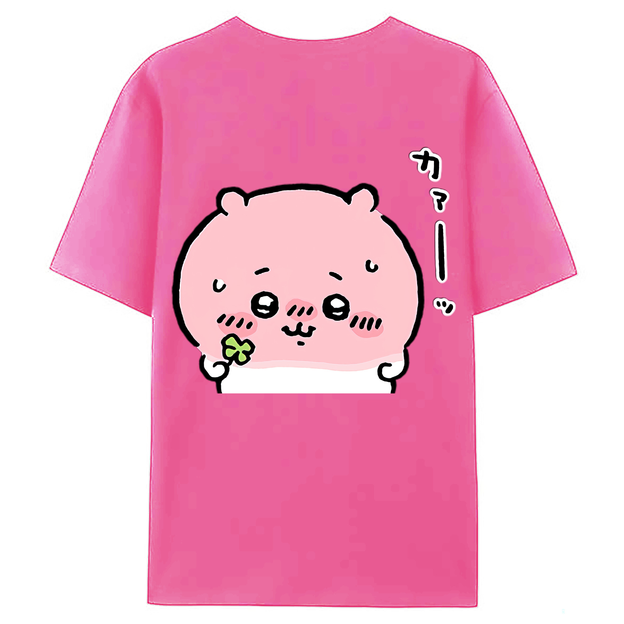 （画像用） ちいかわ ちいかわ Chii-kawa chiikawa レディース半袖Tシャツ(バックプリント)